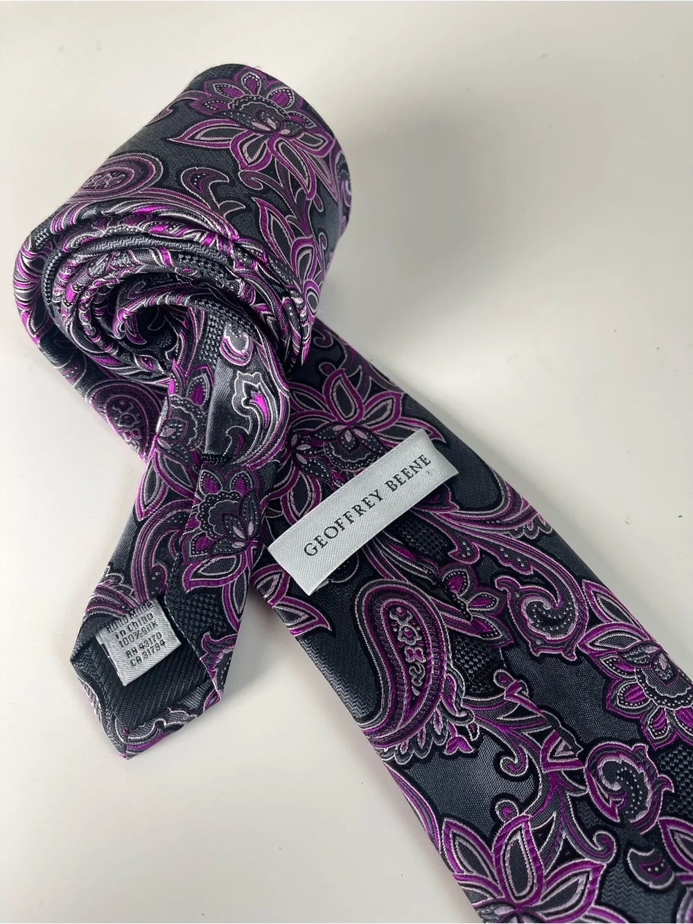 Geoffrey Beene three paisley